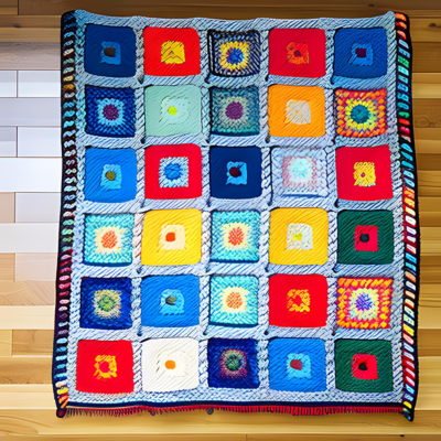 Afghan-blanket-by-the-clothing-manufacturers