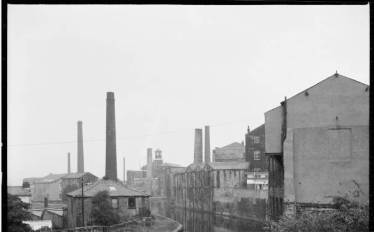 lacashire skyline old cotton mills